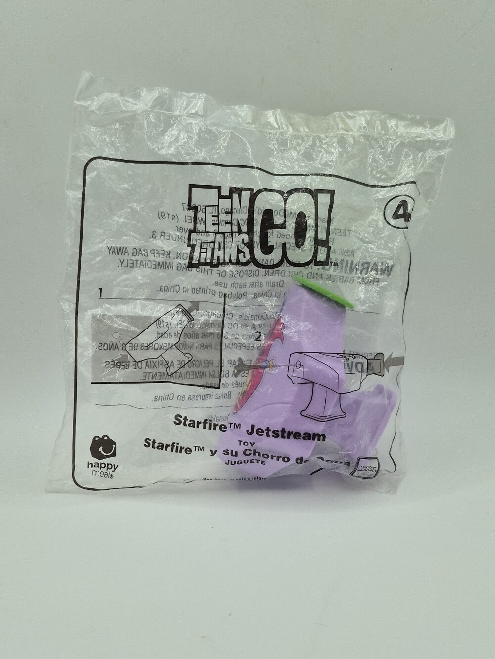 Starfire Jetstream Toy Teen Titans Go! #4 DC Comics McDonalds 2019 - NEW